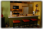 Fully-equipped kitchen area