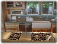 kitchen commercial stove top