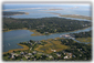 Aerial Photo Of House, Oyster Pond/River, Nantucket Sound and Monomoy Island