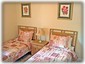 Bedroom #3 with two twin size beds