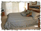 King Master suite 1, door to pool and TV