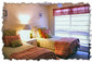 Guest Bedroom. 2 Twin Beds. Flat Screen TV. Access to Hall Bath