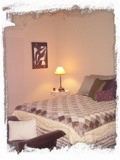 antique bamboo bedroom