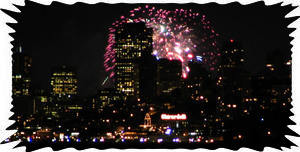 Photo taken from our deck (SF Giants game)