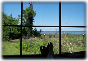 Screened porch