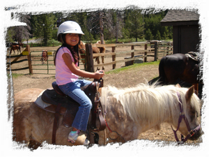 Equestrian Center--pony ride for kids
