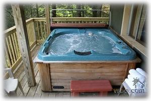 Ahhh, the Hot Tub ~ Relax with Nice Views & Warm Bubbling Water