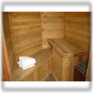 Private Indoor Sauna ~ Pamper Yourself
