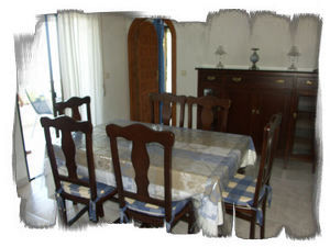 Dining room leading to terrace, Master bedroom