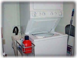 Full size stackable washer & dryer