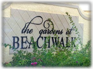 .. desirable Gardens at Beachwalk community -- new in 2004 !