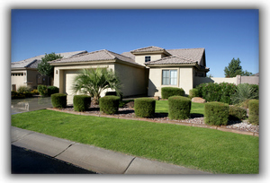 Front of property