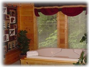 jacuzzi tub in upstairs master suite