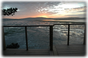 this is what our view looks like when the tide recedes