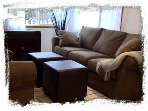 Plenty of Light and Comfortable Furniture