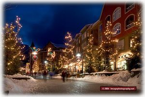 Village Stroll In Front Of The Lodge