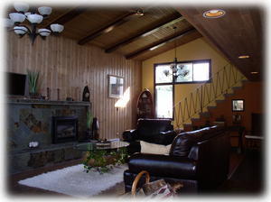 sumptuous leather furniture