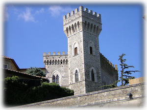 San Casciano dei Bagni - the castle