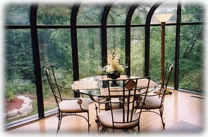 Our Atrium Dining Area offers Wonderful Views