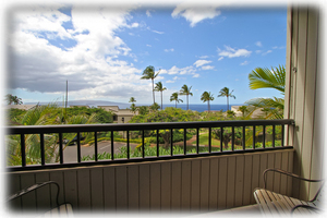 Private lanai from Beautiful tropical Master bedroom