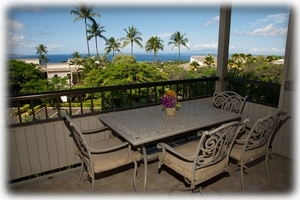 See West Maui, Lanai, Molokini and Kaho'olawe from your lanai