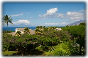 View from Master bedroom Private lanai towards West Maui