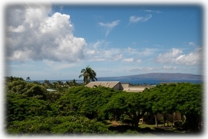 View from Master bedroom Private lanai towards South Maui