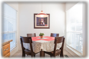 Kitchen dining table