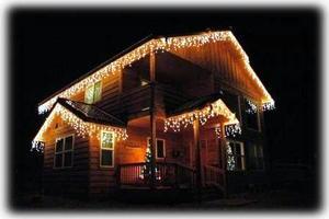 Celebrate the Holidays... with our own light show!