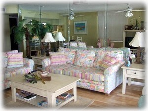 Living Room with entertainment center