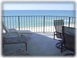 Large Balcony overlooking Gulf of Mexico