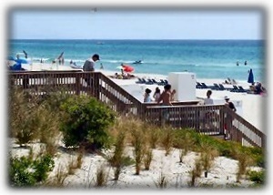 Walkway to the beach