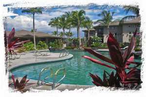 Pool and Hot tub area
