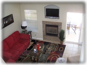 Flatscreen TVs in almost every room
