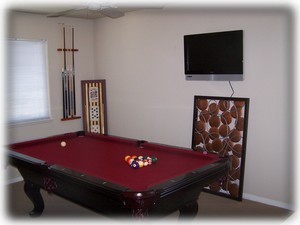 Pool Table in the Loft
