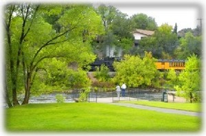 Animus River, Durango/Silverton Train, 3 blocks