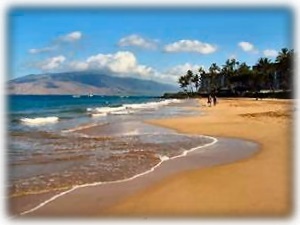 Enjoy the clear, warm waters of Kamaole Beach II