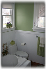 Guest bath featuring Jacuzzi jetted bathtub