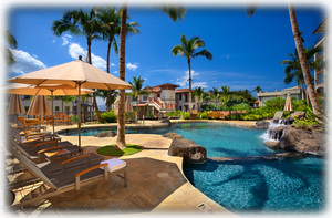 Penthouse Villa Overlooks Family Pool