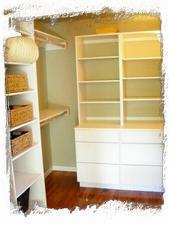 Large walk in closet