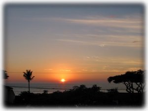 Sunset From Our Lanai