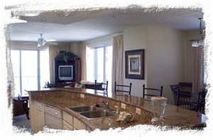 Kitchen Breakfast Bar & Dining Room