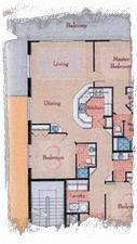 Calypso Resort Floor Plan 3+3