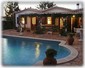 Villa and pool at Sunset.