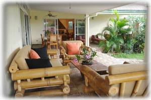 Tropical living room