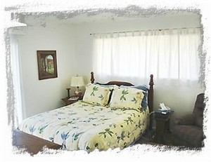 Master bedroom with ocean view 