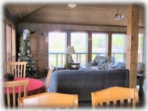 A view of the living room.