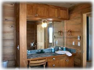 The master bath vanity.