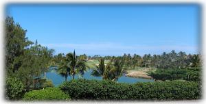 View from the master bedroom and lanai