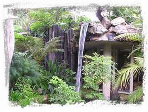 North Coast Village Waterfall above rec room